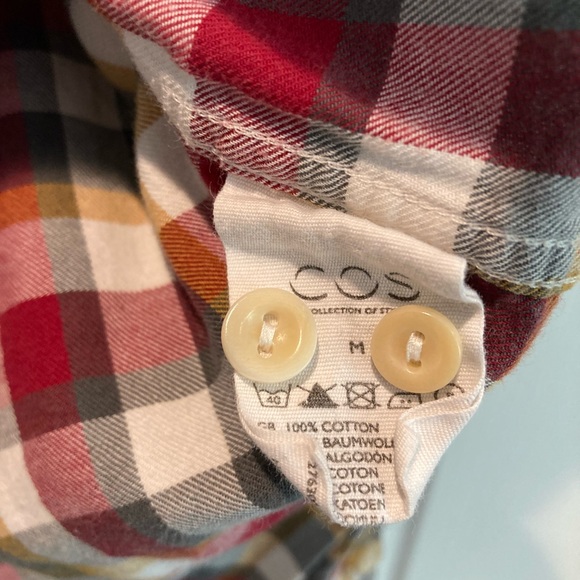 Cos checked shirt ladies size M - Picture 5 of 7